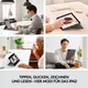 Logitech Slim Combo Touch Tastaturcase Trackpad für iPad Pro 12.9 (5.-6. Gen) oxford grey