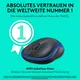 Logitech Wireless Mouse M185 blau
