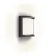 Philips Outdoor Ultra-Efficient Samondra Wandleuchte 3.8W, 2700 Kelvin anthrazit