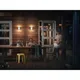Philips Outdoor Ultra-Efficient Python Wandleuchte 3.8W, 2700 Kelvin, Edelstahl