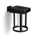 Philips Outdoor Ultra-Efficient Solar Camill Wandleuchte, 1.4W rund matt schwarz