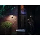 Philips Outdoor Ultra-Efficient Solar Zonal Wandleuchte 1.3W, eckig schwarz