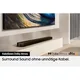 Samsung HW-Q995GD/ZG 11.1.4-Kanal Sub Woofer & Rücklautsprecher schwarz