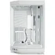HYTE Y70 Zweikammer ATX Midi Tower Gaming Gehäuse Schneeweiß mit Glasfenster