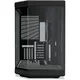 HYTE Y70 Zweikammer ATX Midi Tower Gaming Gehäuse Schwarz mit Glasfenster