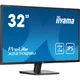 iiyama ProLite X3270QSU-B1 80.0cm (31.5") WQHD IPS Monitor HDMI/DP/USB 3ms