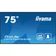 iiyama ProLite LH7575UHS-B1AG 189,3cm (75") 4K UHD Signage Monitor HDMI/DP