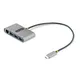 StarTech.com 3-Port USB-C Hub 3x USB-A USB 3.0 5 Gbit/s, Gigabit Ethernet