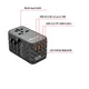 Verbatim 32121 GaN III-Universal-Reiseadapter 100W