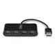 StarTech.com 4-Port USB 2.0 Hub, 4x USB-A, 480Mbps, Überstromschutz (OCP)