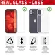 DISPLEX Real Glass + Case Set iPhone 13