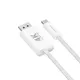 4smarts USB-C auf Display Port Kabel 2m, weiß