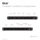 Club3D Thunderbolt™ 4 zertifizierte 12-in-1-Dockingstation