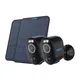 Reolink Argus Series B330-B Battery-WiFi • 2er Pack + Solarpanele