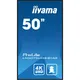 iiyama ProLite LH5075UHS-B1AG 125,7cm (50") 4K UHD Signage Monitor DP/HDMI/RJ45