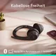 Logitech Zone 300 Headset Schwarz - Kabelloses Headset für Home Office & Büro
