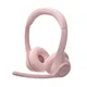 Logitech Zone 300 Headset Rosé- Kabelloses Headset für Home Office & Büro