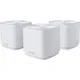 ASUS ZenWiFi XD4 Plus AX1800 Weiß 3er Set kombinierbarer Router Home Mesh WiFi 6 System