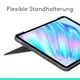 Logitech Combo Touch Tastatur-Case Grau für iPad Air 11" M2 2024, M3 2025