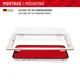 DISPLEX Real Glass + Case Set iPhone 15