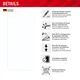 DISPLEX Real Glass + Case Set iPhone 15