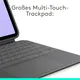 Logitech Combo Touch Tastatur-Case Grafit für iPad Pro 11" (M4), US-Layout