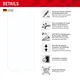 DISPLEX Real Glass + Case Set iPhone 15 Pro
