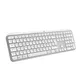 Logitech MX Keys S US-Layout, pale grey