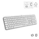 Logitech MX Keys S US-Layout, pale grey