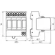 Dehn Überspannungsableiter Typ 2+3 DEHNguard MP 4-polig Uc 275V TT+TN-S Systeme