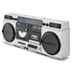 Medion LIFE® P66538 Retro-Boombox weiß