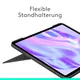 Logitech Combo Touch Tastatur-Case Grafit für iPad Pro 13" (M4), US-Layout