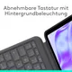 Logitech Combo Touch Tastatur-Case Grafit für iPad Pro 13" (M4), US-Layout