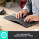 Logitech Ergo K860 for Business DE-Layout, graphite