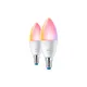 WiZ 40W E14 Kerzenform Tunable White & Color Doppelpack
