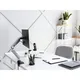 Durable Monitor Halterung SELECT PLUS mit Arm für 1 Monitor, Tischbefestigung