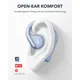 soundcore AeroFit Bluetooth-Kopfhörer blau