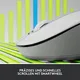 Logitech Signature M650 L Maus Weiß kabellos (Logi Bolt) für Rechtshänder