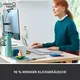 Logitech Signature M650 L Maus Weiß kabellos (Logi Bolt) für Rechtshänder