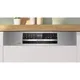 Bosch SMI6ZCS16E Serie 6 Teilintegrierter Geschirrspüler B 60cm Stahl