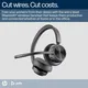 Poly Voyager 4320-M / UC, USB-C/ Wireless Headset + BT700 Dongle + Ladestation, für Microsoft Teams zertifiziert (Bulk)