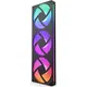 NZXT F420 RGB Core (2025) Gehäuselüfter 3x140mm Single-Frame Schwarz
