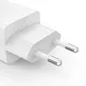 Hama 00201992 Schnellladegerät, 1x USB-C PD, 1x USB-A QC, Mini-Ladegerät, 30 W, Weiß