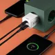 Hama 00201992 Schnellladegerät, 1x USB-C PD, 1x USB-A QC, Mini-Ladegerät, 30 W, Weiß