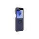 Samsung Silicone Case mit Ring für Galaxy Flip6, navy