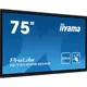 iiyama ProLite TE7514MIS-B2AG 189,2cm (74,5") 4K UHD Digital Signage Monitor HDMI/DP