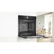 Bosch HSG7361B1 Serie 8 Einbaubackofen, 71 l Volumen, bis 250 °C, Dampffunktion