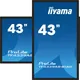 iiyama ProLite TF4339AS-B1AG 108cm (42,5") 4K All-in-One-PCAP Touch Monitor HDMI/DP