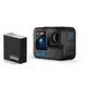 GoPro Hero 12 Black 5,3K60/4K120-Action Cam, Wasserdicht + Zusatzakku