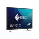 EIZO Flexscan EV4340X-BK 108 cm (42,5") 4K UHD IPS Monitor USB-C/HDMI/DP/KVM